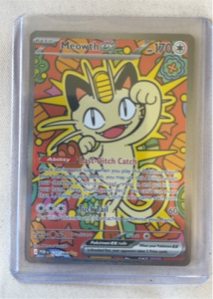 Meowth ex graded 9.5