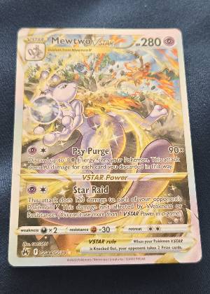 Mewtwo VSTAR graded 8