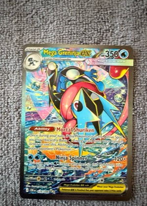 Mega Greninja ex, graded 9.5