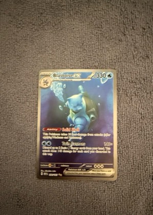 Blastoise ex, graded 9.0