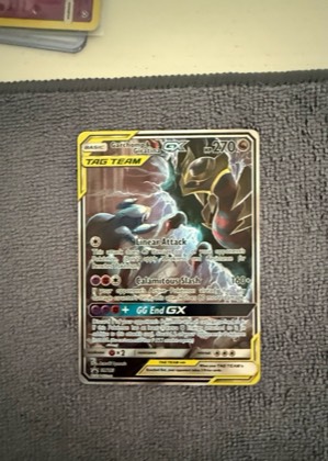 Garchomp & Giratina GX - SM193, graded 8.0