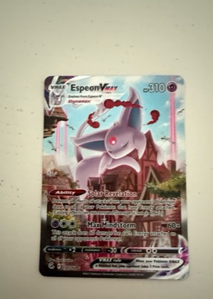 Espeon VMAX (Alternate Art Secret), graded 9.0
