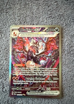 Charizard ex graded 9.5
