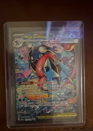 Mega Greninja ex, graded 9.0