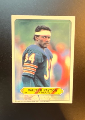 Walter Payton, graded 9.0