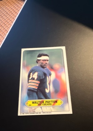 Walter Payton, graded 9.0