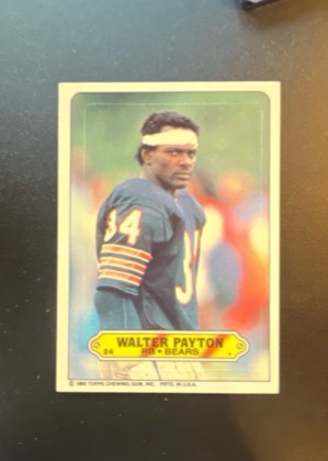 Walter Payton, graded 5.5
