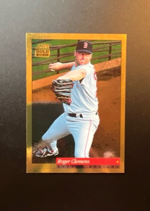 Roger Clemens, graded 9.5
