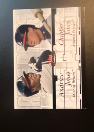 Chipper Jones / Andruw Jones, graded 9.0