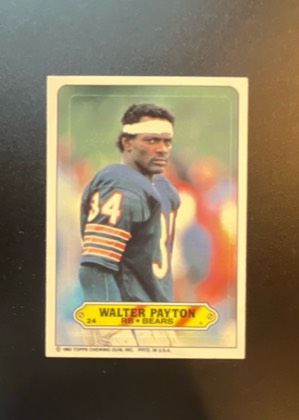 Walter Payton, graded 9.0