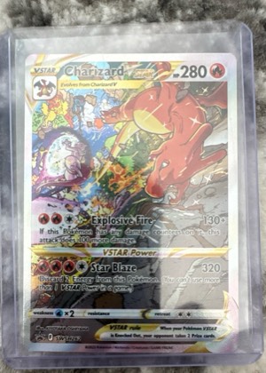Charizard VSTAR, graded 9.0
