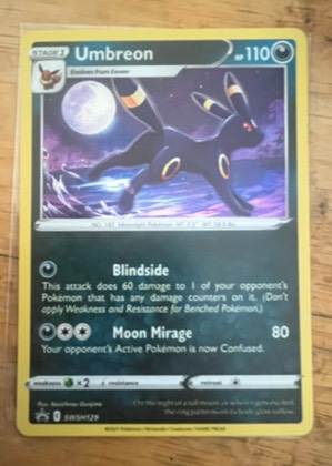 Umbreon - SWSH129, graded 9.0
