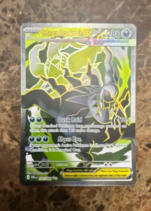 Mega Darkrai ex - 101/084 graded 8.5