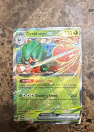Decidueye ex - 012/088 graded 8