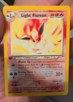 Light Flareon, graded 7.5