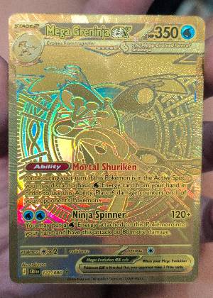 Mega Greninja ex, graded 9.0