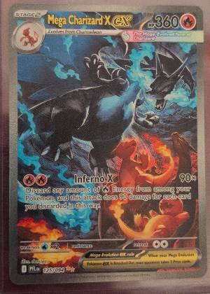 Mega Charizard X ex, graded 9.0