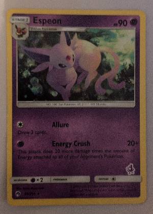 Espeon, graded 8.0