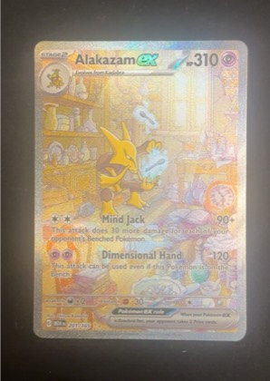 Alakazam ex graded 9.5