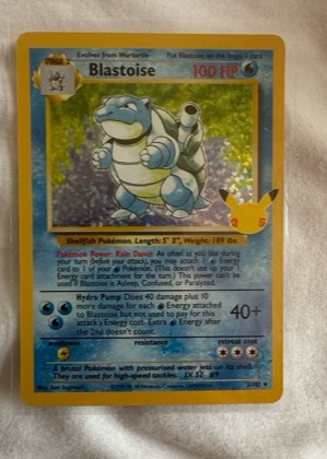 Blastoise, graded 7.5