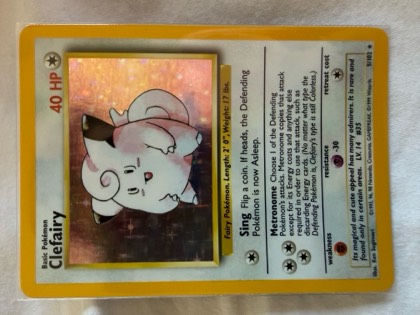 Clefairy graded 8