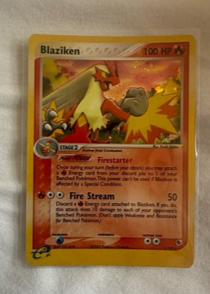 Blaziken, graded 7.5