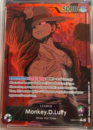 Monkey.D.Luffy, graded 9.0