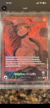 Monkey.D.Luffy, graded 9.0