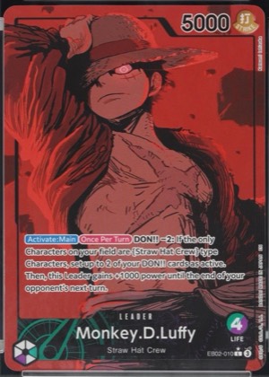 Monkey.D.Luffy, graded 9.0