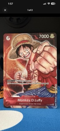 Monkey.D.Luffy, graded 9.0