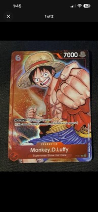 Monkey.D.Luffy (Alternate Art), graded 9.0