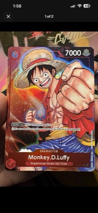 Monkey.D.Luffy, graded 9.5