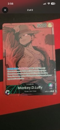 Monkey.D.Luffy, graded 8.0