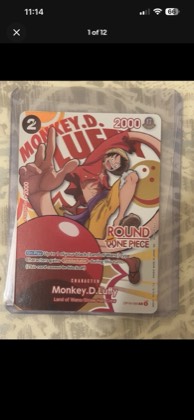 Monkey.D.Luffy, graded 9.0
