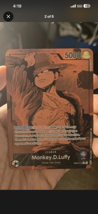 Monkey.D.Luffy, graded 9.0