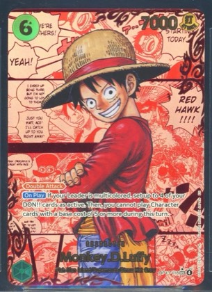 Monkey.D.Luffy, graded 9.0