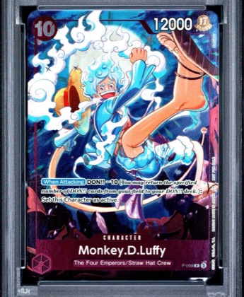 Monkey.D.Luffy (Event Pack Vol. 8), graded 9.0