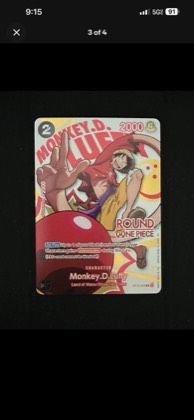Monkey.D.Luffy, graded 9.0