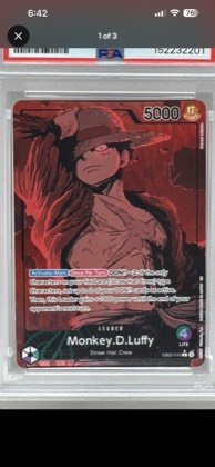 Monkey.D.Luffy, graded 9.0