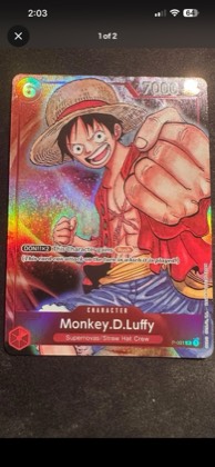 Monkey.D.Luffy (Premium Card Collection -BANDAI CARD GAMES Fest. 23-24 Edition-), graded 9.0
