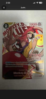 Monkey.D.Luffy, graded 8.0