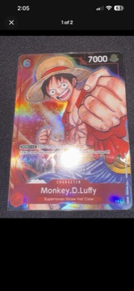 Monkey.D.Luffy, graded 9.0