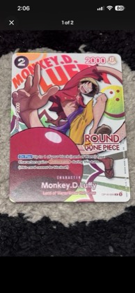 Monkey.D.Luffy, graded 9.0