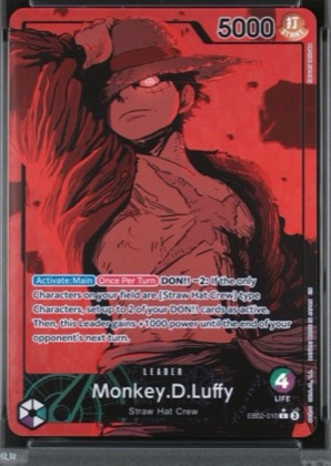 Monkey.D.Luffy, graded 9.0