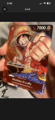 Monkey.D.Luffy, graded 9.5