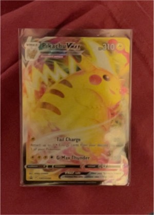 Pikachu VMAX, graded 8.5