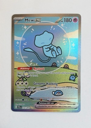 Mew ex, graded 9.0
