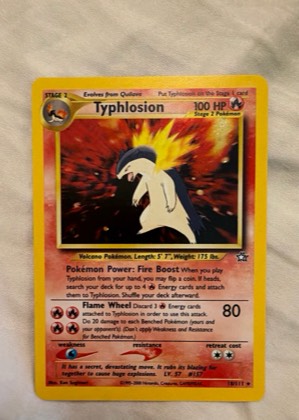 Typhlosion, graded 9.0