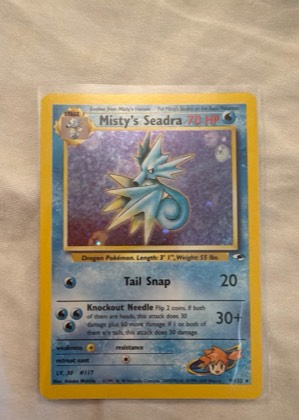 Misty's Seadra, graded 8.0
