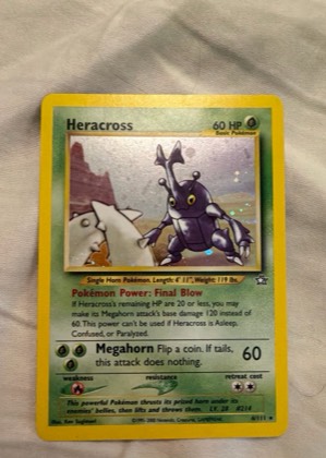 Heracross, graded 8.0